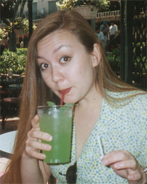 Mint juleps at Disneyland -- yummo!